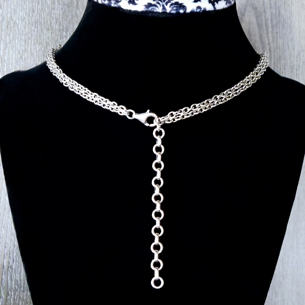 NICKY BUTLER RAJ LIMITED EDITION 925 Sterling Silver Designer Necklace Turquoise - Picture 8 of 16
